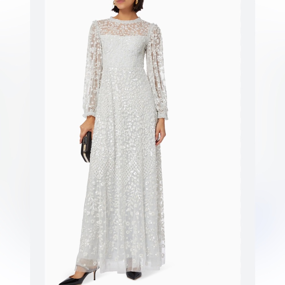 Needle & Thread Sequin Gown